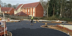 How Tarmacadam Surfacing is installed
